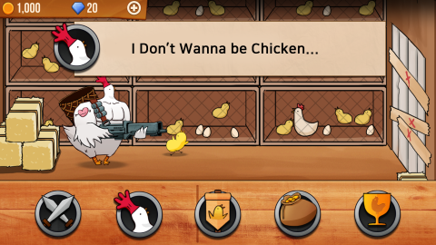 I Dont Wanna be Chicken!