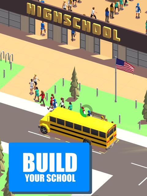 Idle School 3d - Tycoon Game