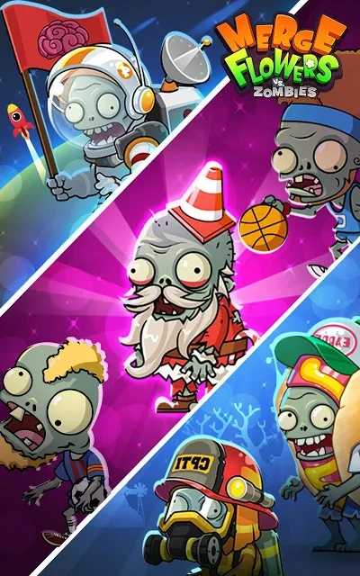 Merge Flowers vs. Zombies