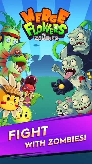 Merge Flowers vs. Zombies