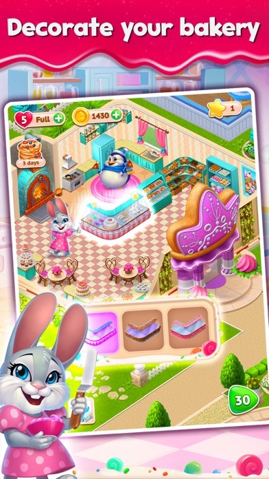 Sweet Escapes: Design a Bakery with Puzzle Games