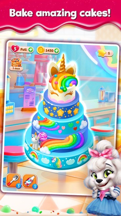 Sweet Escapes: Design a Bakery with Puzzle Games