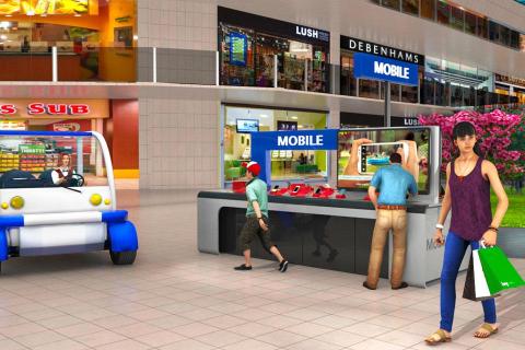 出租车汽车模拟器 - 商场出租车游戏 