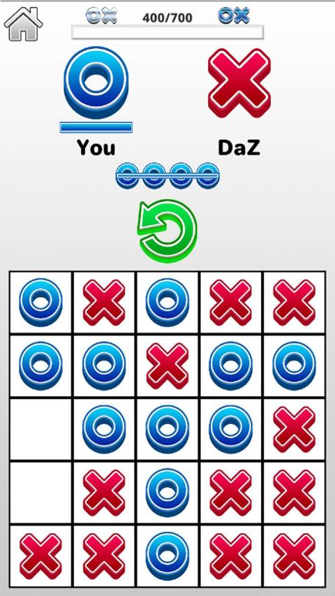 Tic Tac Toe 2 player games  tip toe 3d tic tac toe