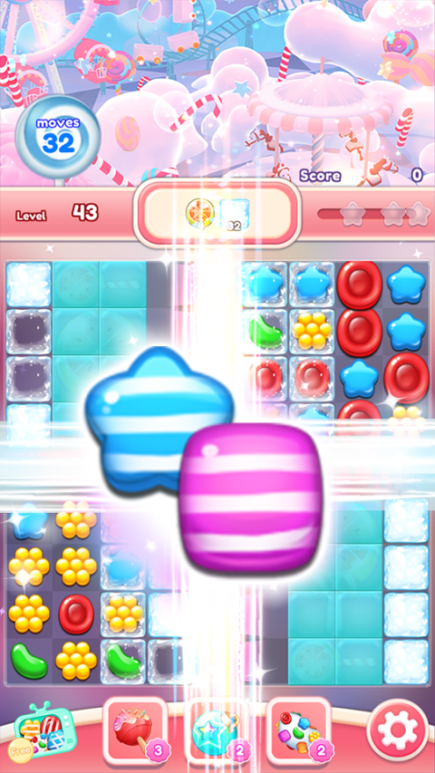 Crush the Candy: #1 Free Candy Puzzle Match 3 Game