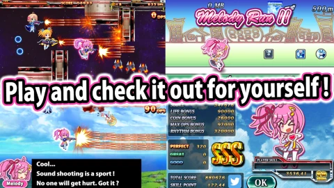 SOUND SHOOTING!! - Rhythm Action & 2D Shooter