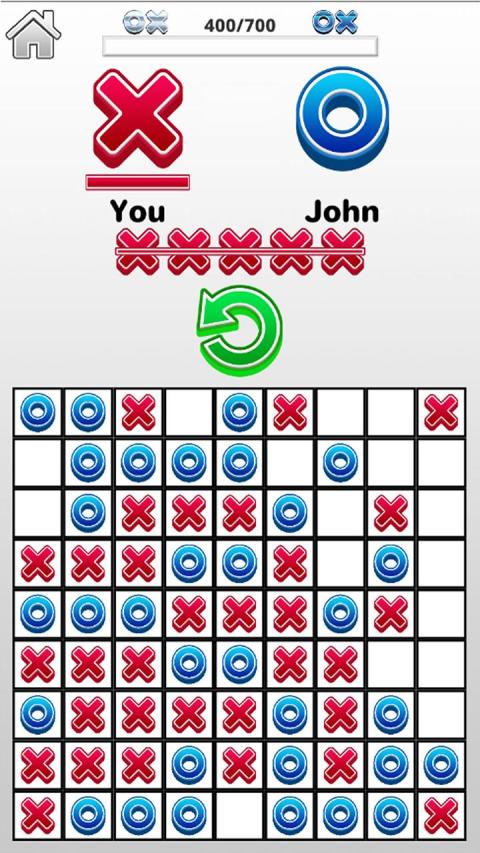 Tic Tac Toe 2 player games  tip toe 3d tic tac toe