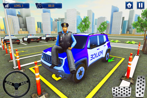 Real Police Car Parking Challenge Game 2020