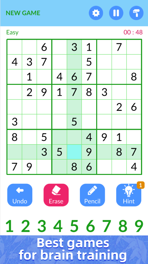 Sudoku Unlimited - Classic Brain Games Free