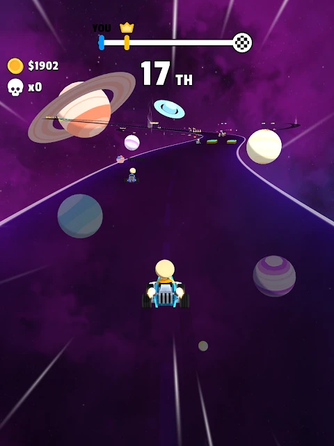 卡丁车向前冲！