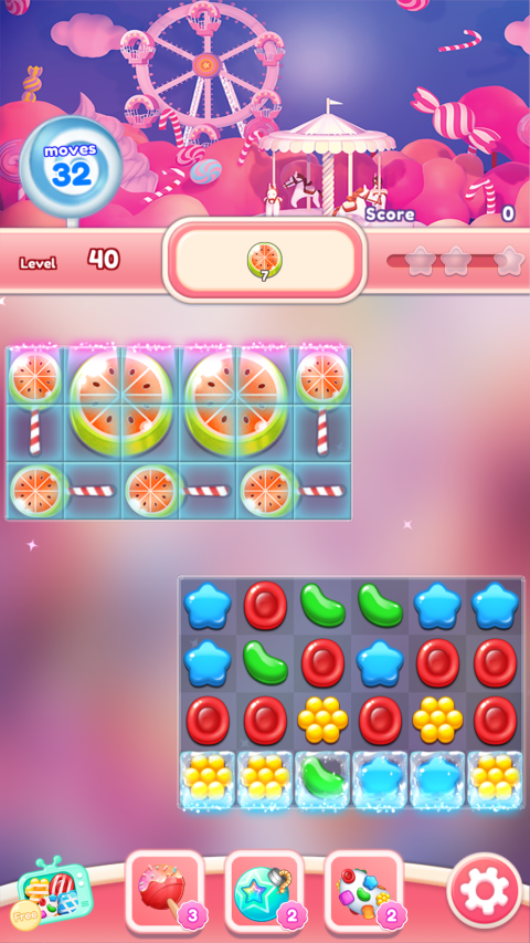 Crush the Candy: #1 Free Candy Puzzle Match 3 Game