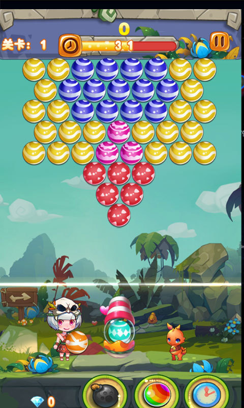 若水原始人泡泡龙