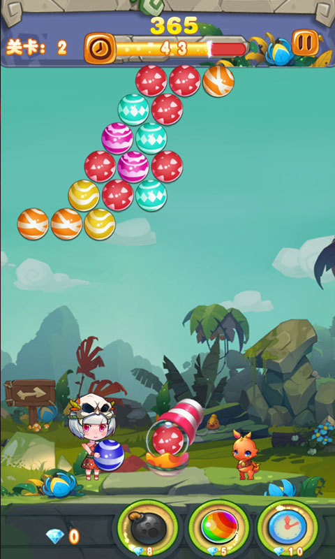 若水原始人泡泡龙