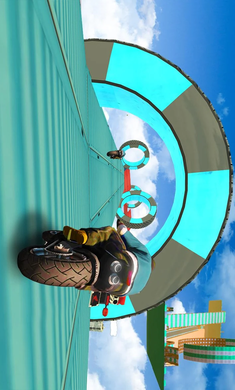 不可能的摩托车轨道