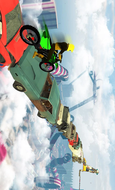 不可能的摩托车轨道