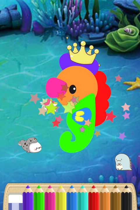 小猪宝宝爱画画