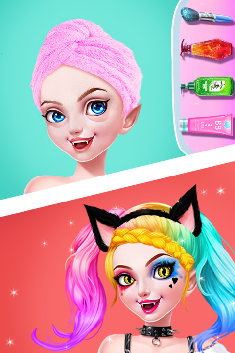 吸血鬼主题美妆