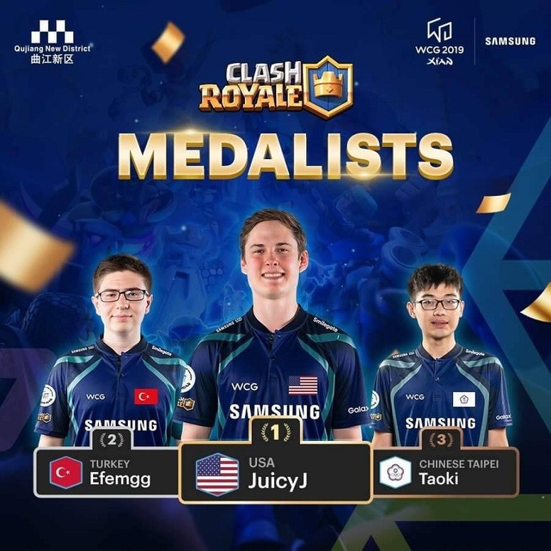 Taoki获得2019WCG《皇室战争》第三名 分享个人经历