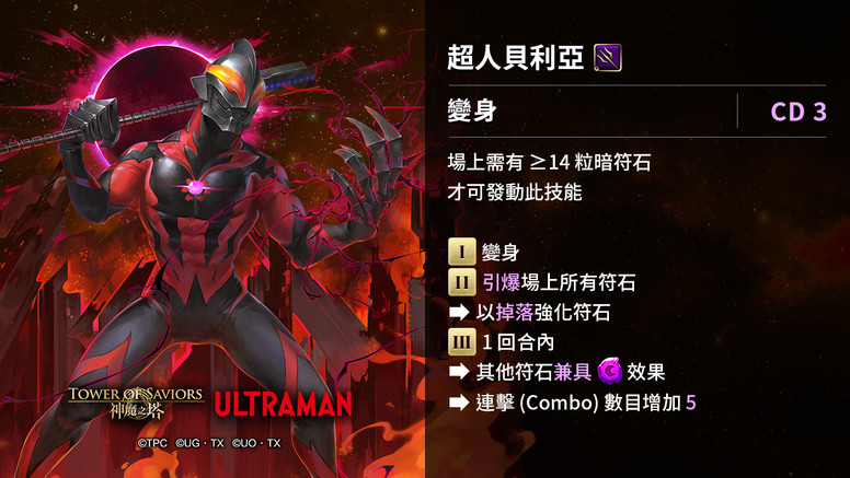 《神魔之塔》「超人贝利亚」厉害吗?角色技能介绍