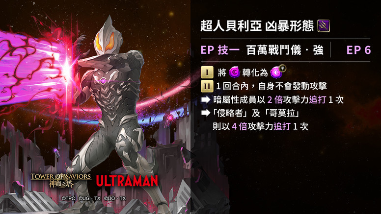 《神魔之塔》「超人贝利亚」厉害吗?角色技能介绍