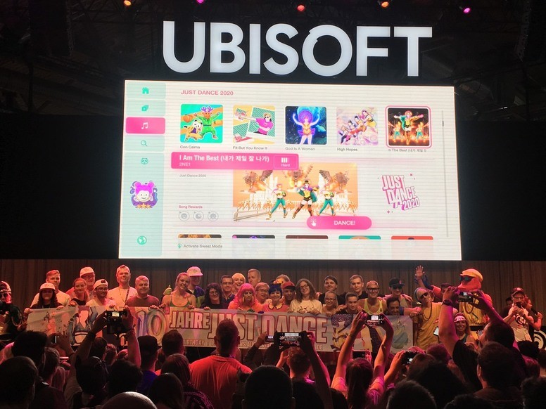 【GC 19】《Just Dance 舞力全开 2020》舞台活动现场 游戏玩法介绍