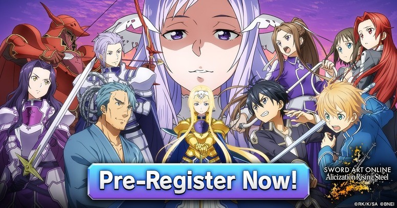 《刀剑神域》手游开放预注册 游戏系统战斗界面抢先看