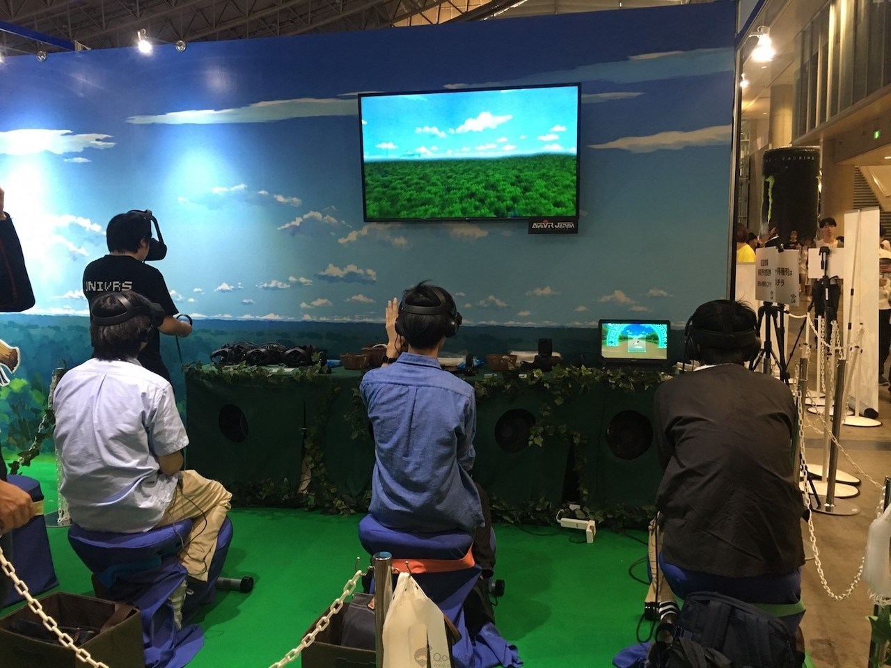 《小魔女学园－VR Broom Racing》好不好玩？TGS19现场飞行游玩体验