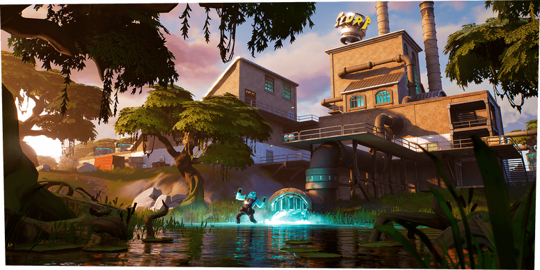 《要塞英雄》第二章改版上线 新区域样貌与水上玩法曝光