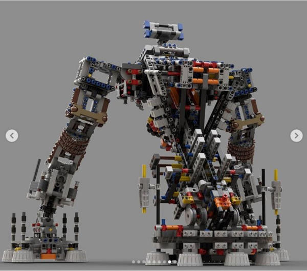 重新改造！狂人以乐高另类呈现《Final Fantasy》召唤兽