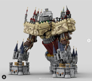 重新改造！狂人以乐高另类呈现《Final Fantasy》召唤兽