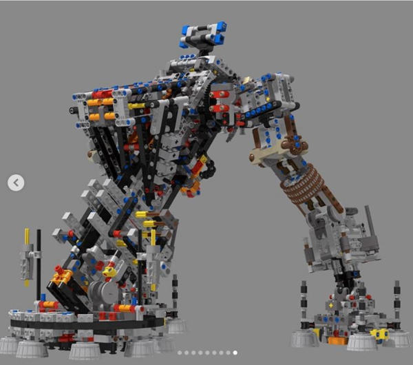 重新改造！狂人以乐高另类呈现《Final Fantasy》召唤兽