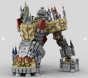 重新改造！狂人以乐高另类呈现《Final Fantasy》召唤兽