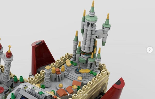 重新改造！狂人以乐高另类呈现《Final Fantasy》召唤兽