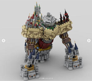 重新改造！狂人以乐高另类呈现《Final Fantasy》召唤兽