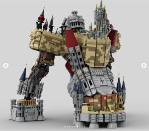 重新改造！狂人以乐高另类呈现《Final Fantasy》召唤兽