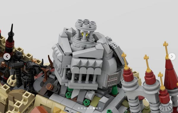 重新改造！狂人以乐高另类呈现《Final Fantasy》召唤兽