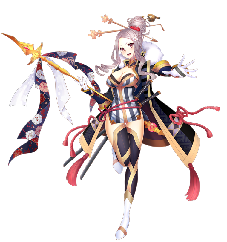 黑田官兵卫(cv:小林优)织田信长(cv:洲崎绫)石田三成(cv:高田忧希)