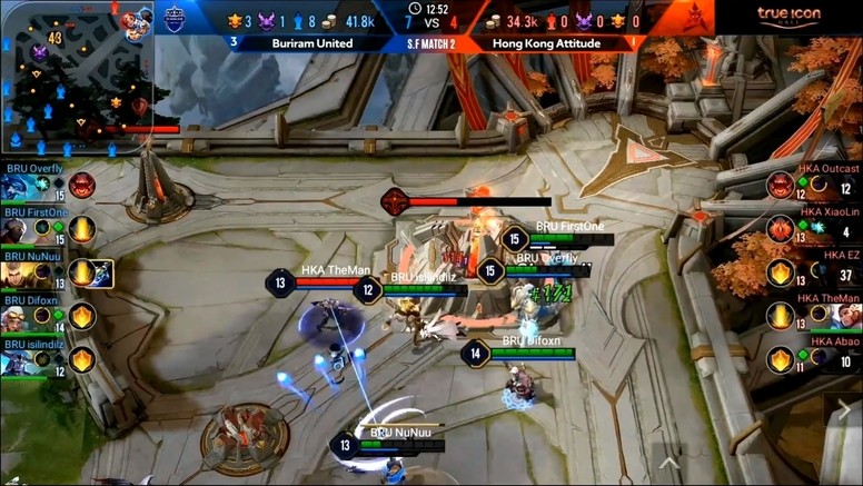 《传说对决》AIC 国际赛赛况速报 HKA 止步四强