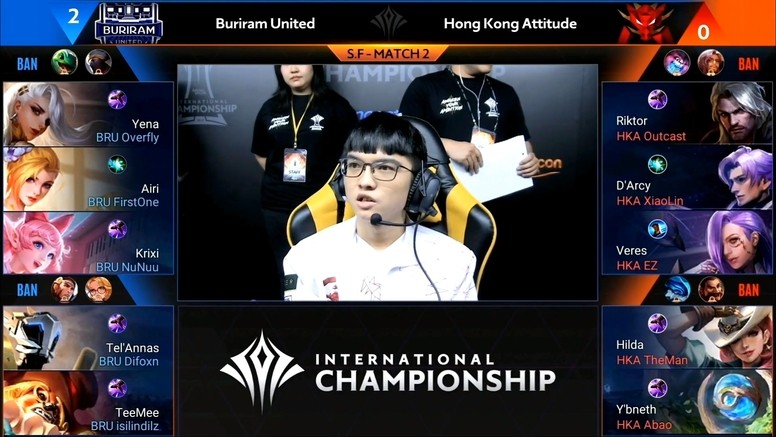 《传说对决》AIC 国际赛赛况速报 HKA 止步四强