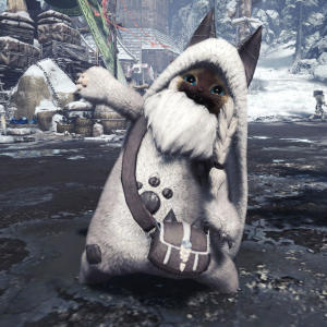 《魔物猎人世界：ICEBORNE》推出超可爱「猛牛龙」猫装单肩包