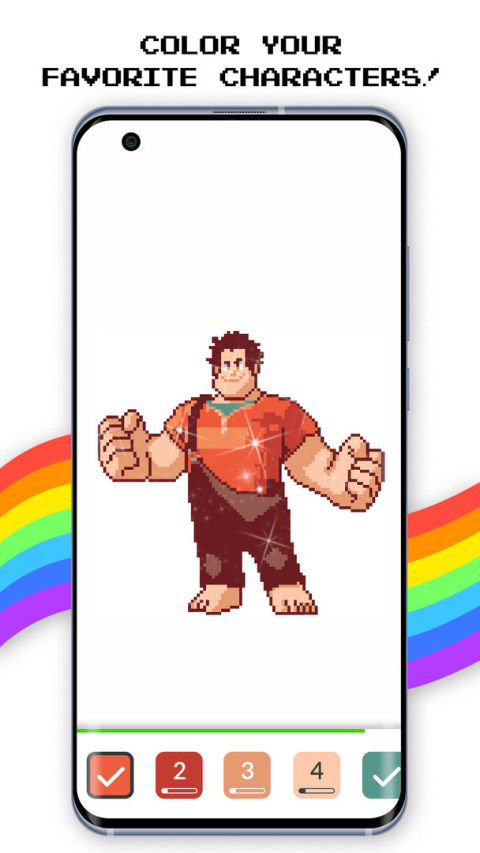 Dino Fun - Color By Numer