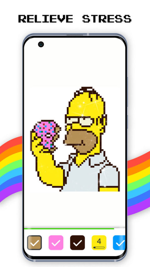 Dino Fun - Color By Numer