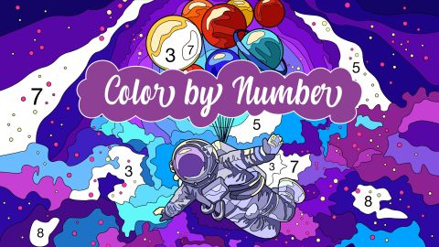 Happy Canvas™ - Coloring by Numbers