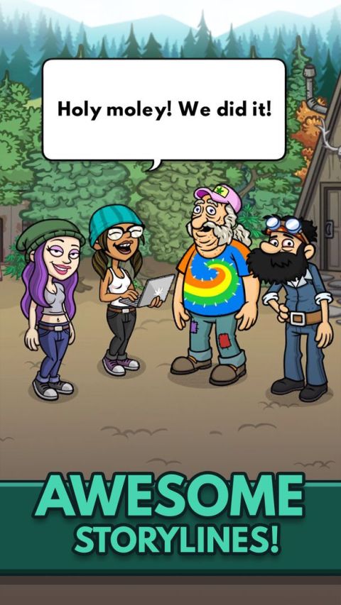 Bud Farm: Idle Tycoon - Build Your Weed Farm