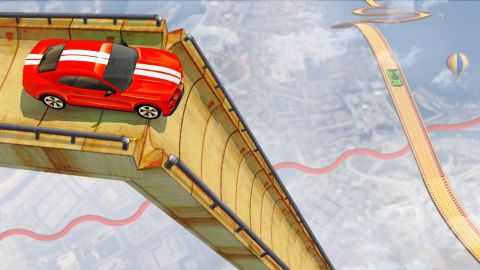 Mega Ramp Car Racing Stunts 3D: New Car Games 2020