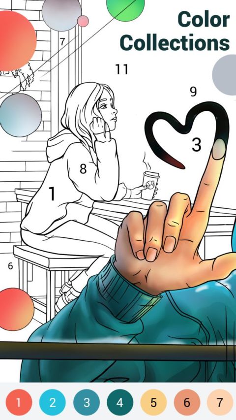 Color by Number – New Coloring Book