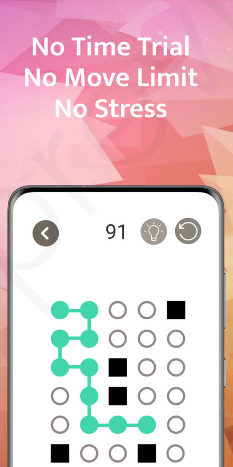 Dots Connected Simple,Relaxing & Addictive Puzzles