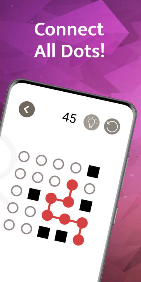Dots Connected Simple,Relaxing & Addictive Puzzles