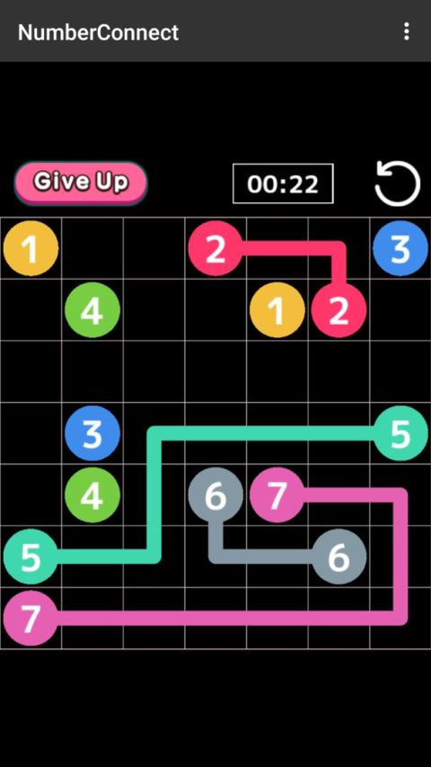 Number Connect from Chocotto Game