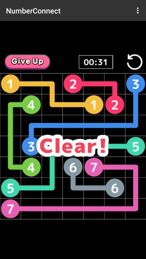 Number Connect from Chocotto Game